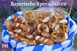 Bayerische Spezialitäten auf dem Oktoberfest